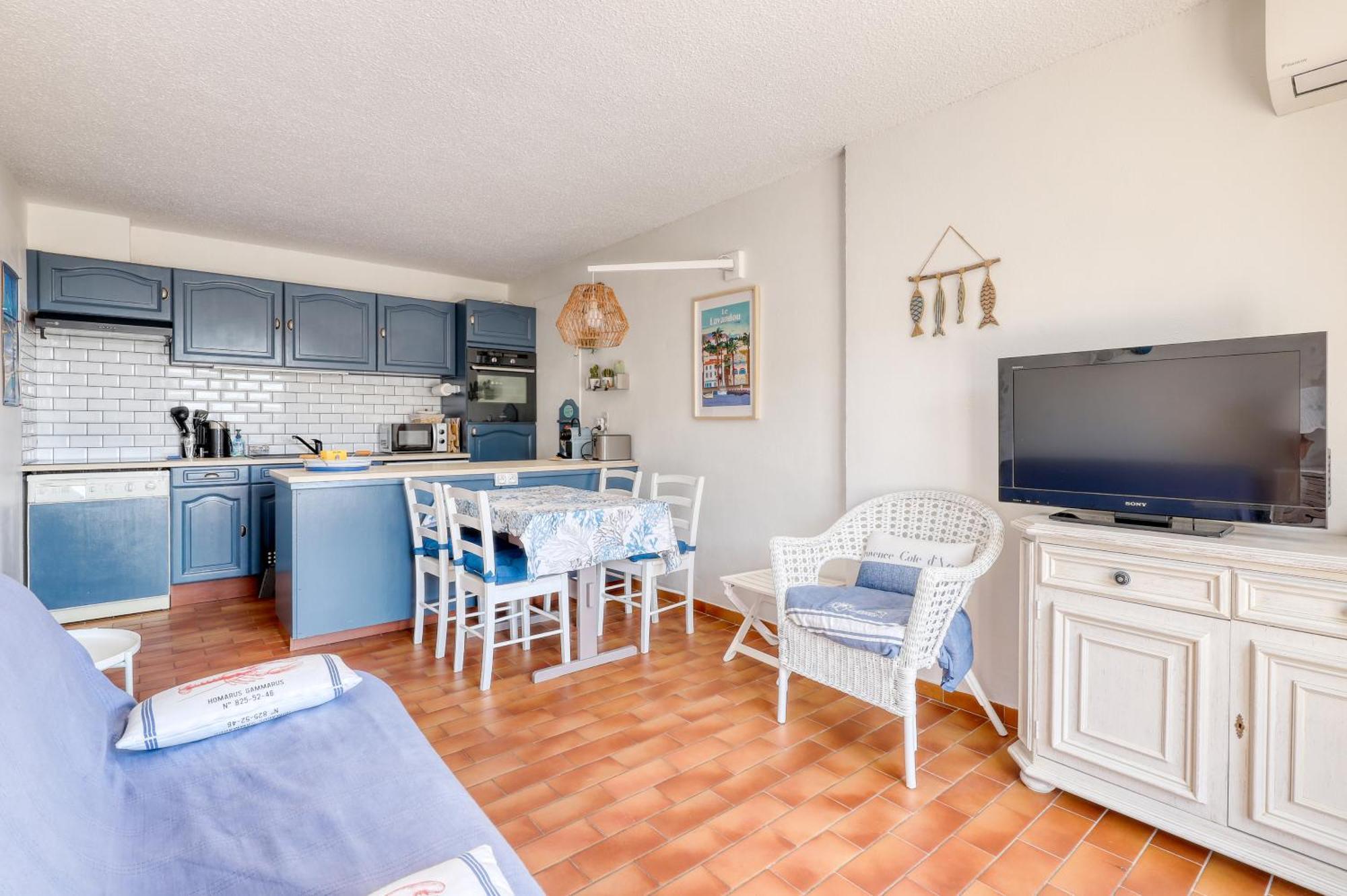 Appartement Vue exceptionnelle à Saint-Clair pour 5 personnes à Le Lavandou Extérieur photo