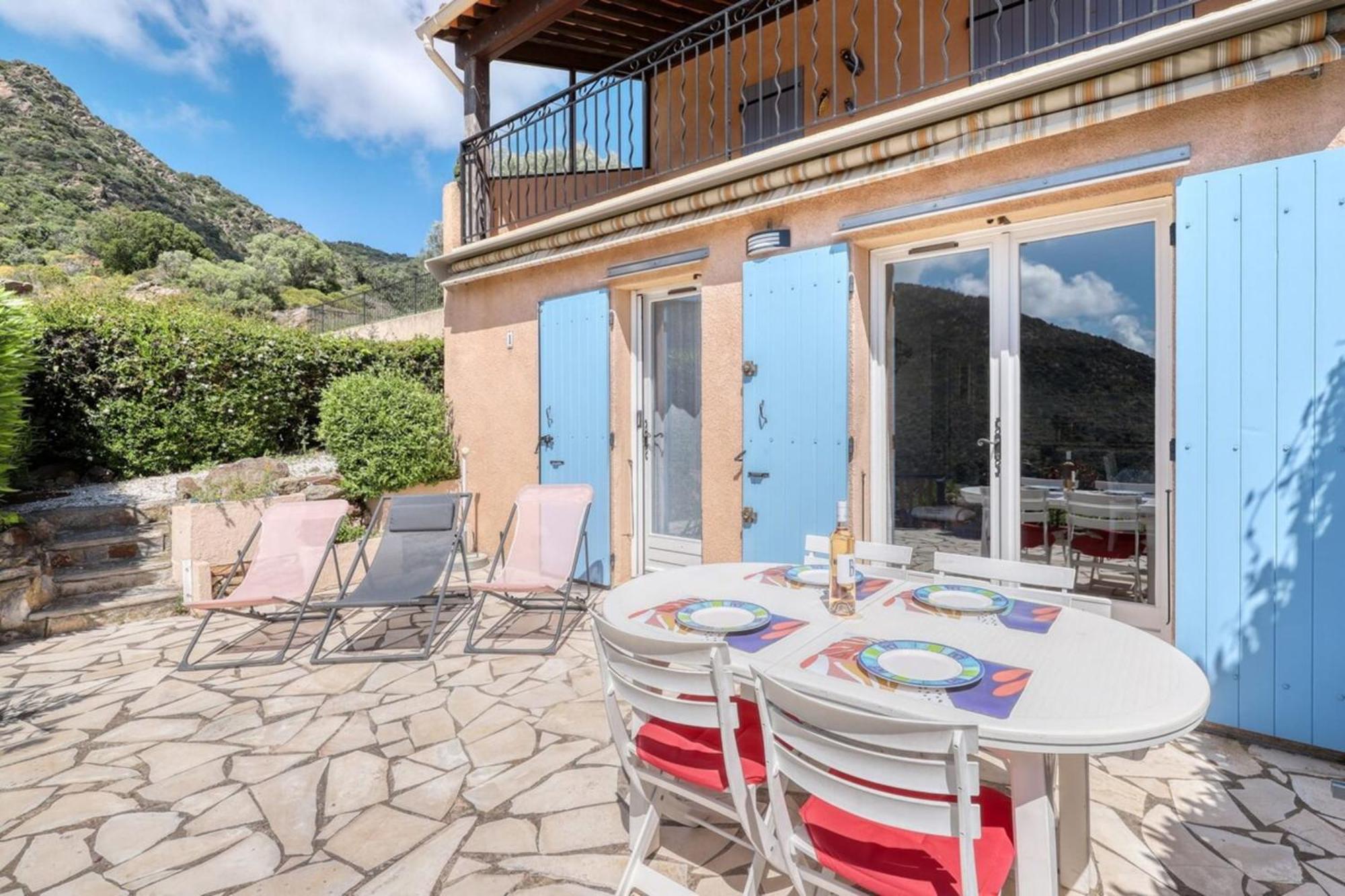 Appartement Vue exceptionnelle à Saint-Clair pour 5 personnes à Le Lavandou Extérieur photo
